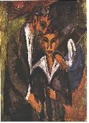 Ernst Ludwig Kirchner Graef and friend oil on canvas